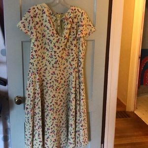 Unique Vintage floral dress